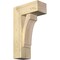 Ekena Millwork Imperial Block Rough Sawn Bracket w/ Offset Brace, Douglas Fir, 8"W x 18"D x 30"H BKT0806X18X30IMP05RDF - alternate 1